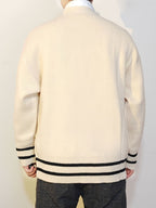 Cardigan à col en V pour homme