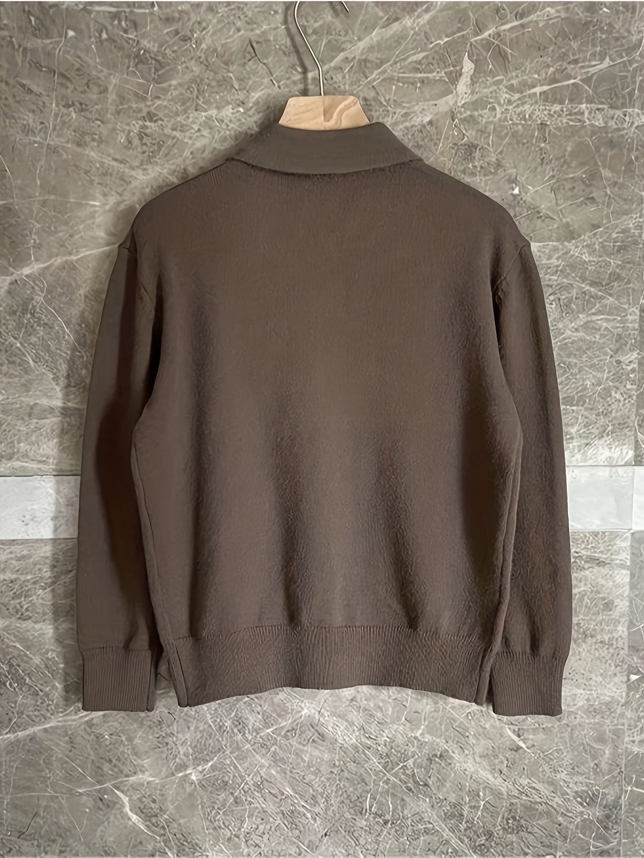 Cardigan pour homme en tricot texturé