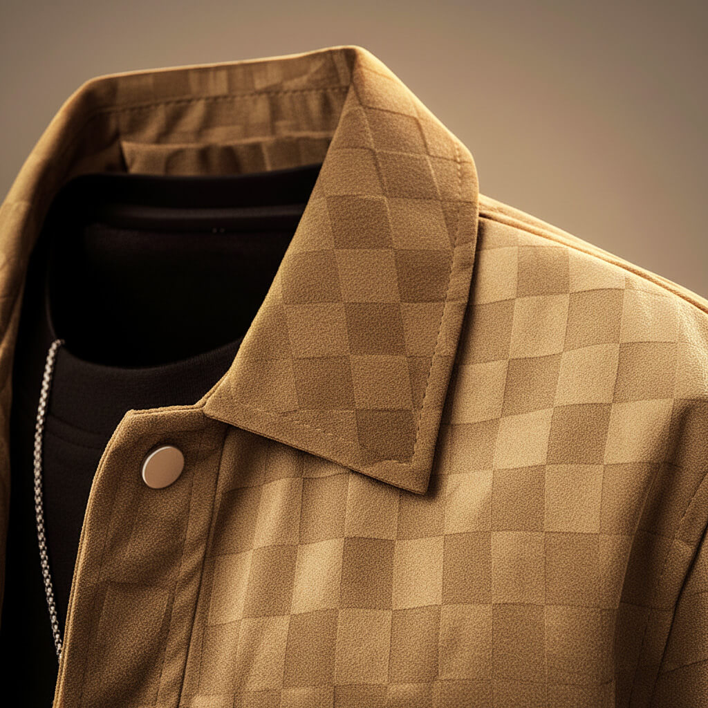 Veste Homme Velours Style Vintage