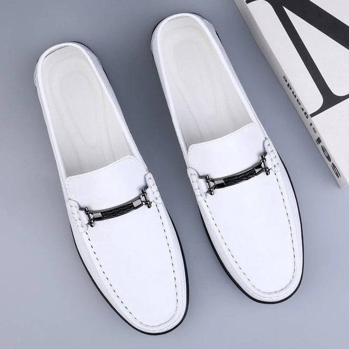 Mocassins en Cuir Élégants avec Boucle Confort et Style Moderne