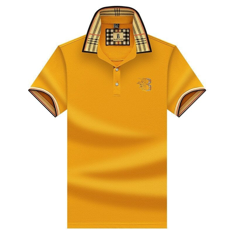 Polo Homme Luxe Broderie Élégante