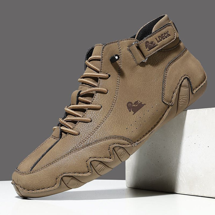 Baskets Sport en Cuir Antidérapantes Confort et Style Urbain
