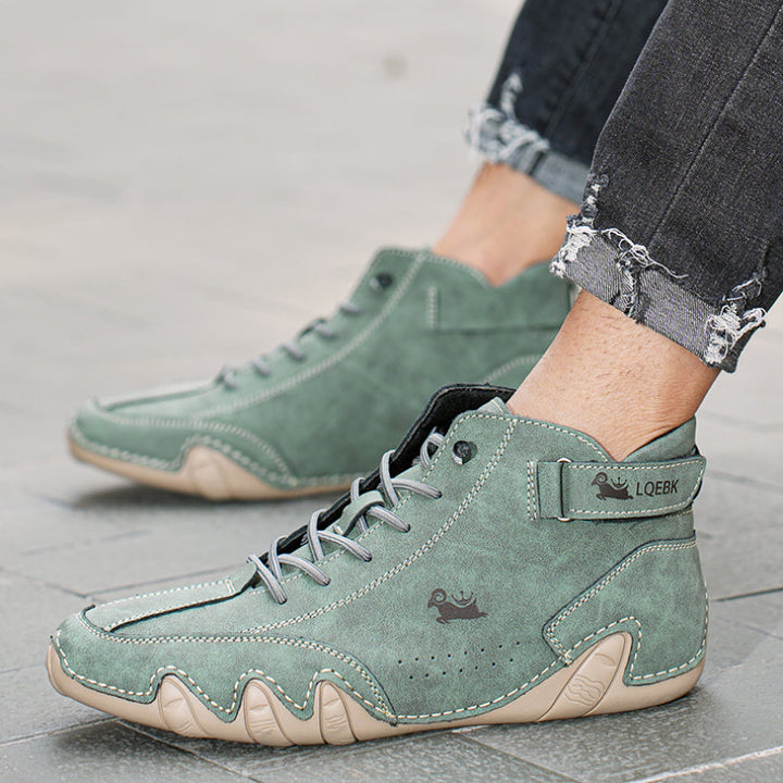 Baskets Sport en Cuir Antidérapantes Confort et Style Urbain