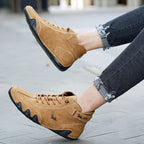 Baskets Sport en Cuir Antidérapantes Confort et Style Urbain