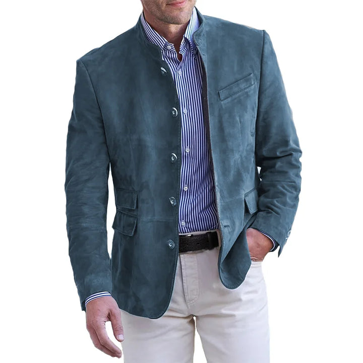 Blazer en Velours Élégant Coupe Moderne et Style Raffiné