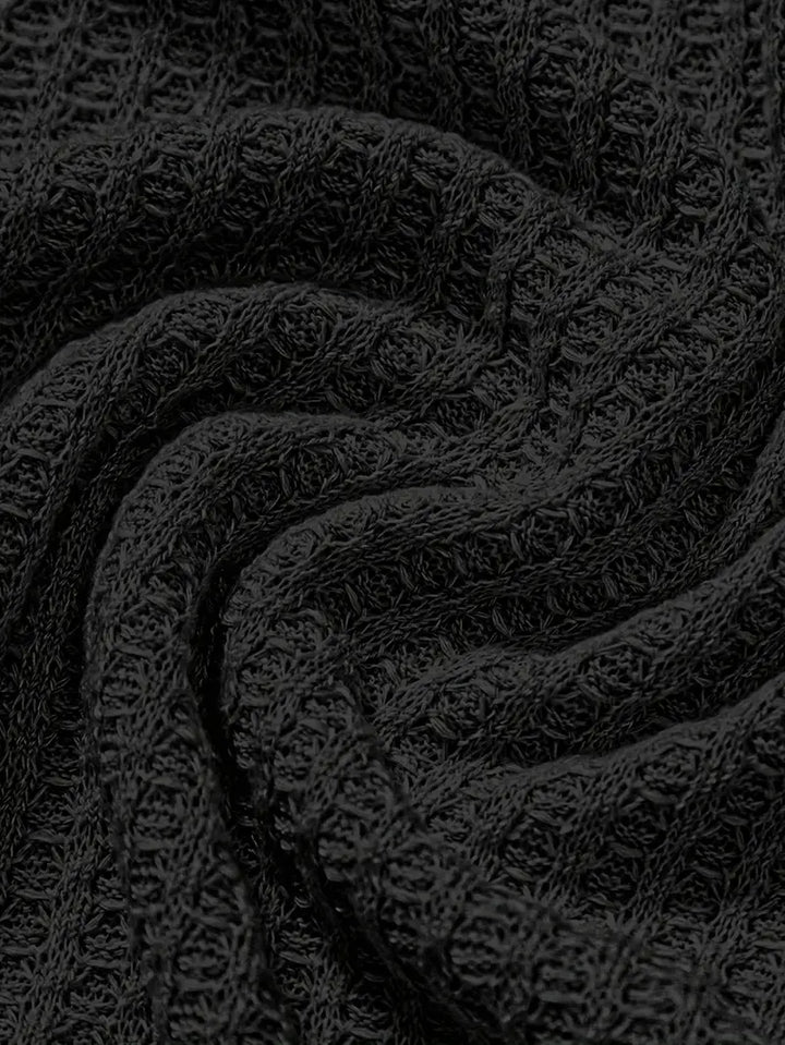 Polo Homme Maille Côtelée Élégante