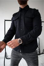 Veste Chemise Décontractée Confort Moderne et Style Urbain