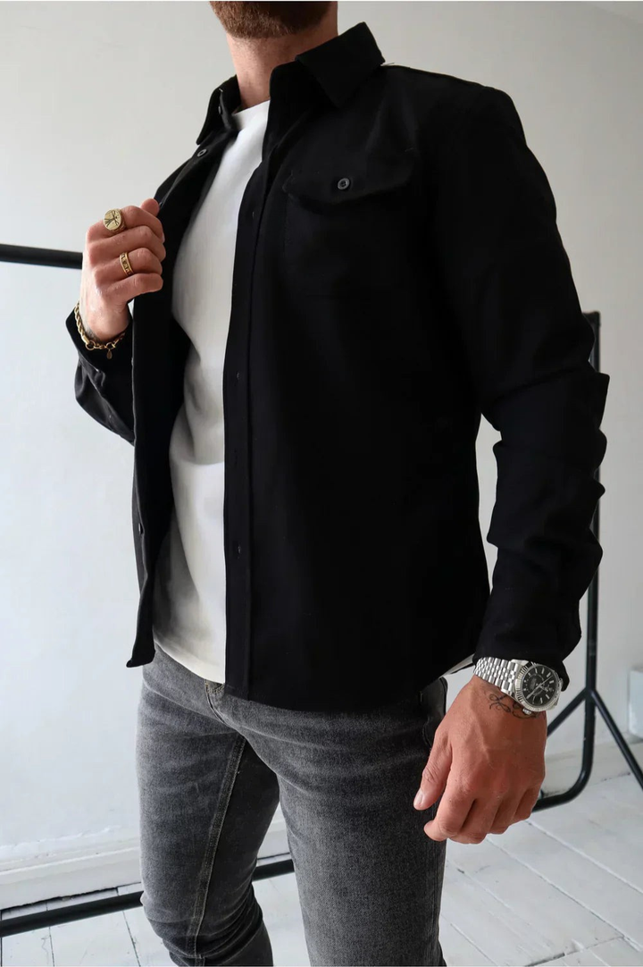 Veste Chemise Décontractée Confort Moderne et Style Urbain