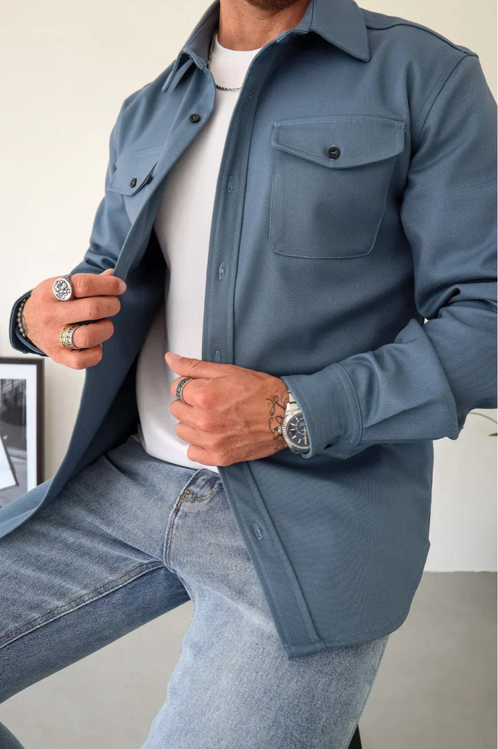 Veste Chemise Décontractée Confort Moderne et Style Urbain
