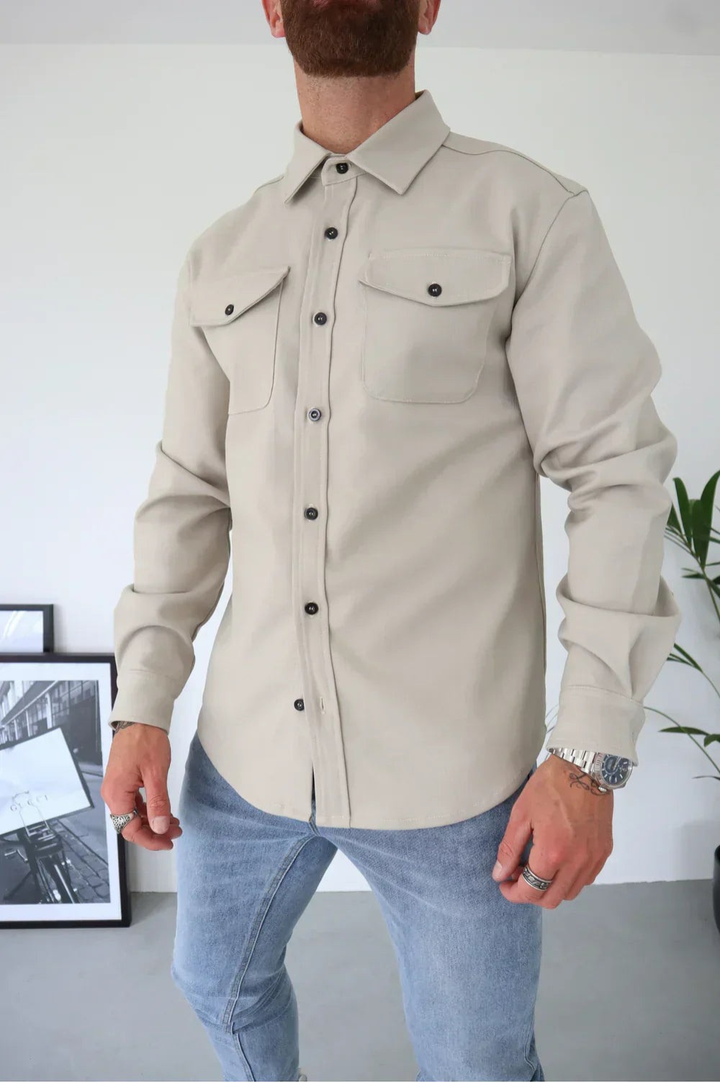 Veste Chemise Décontractée Confort Moderne et Style Urbain