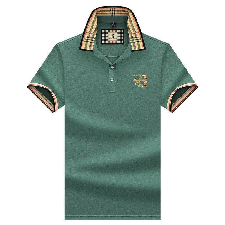 Polo Homme Luxe Broderie Élégante