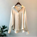 Chemisier Femme Satin Élégance Moderne