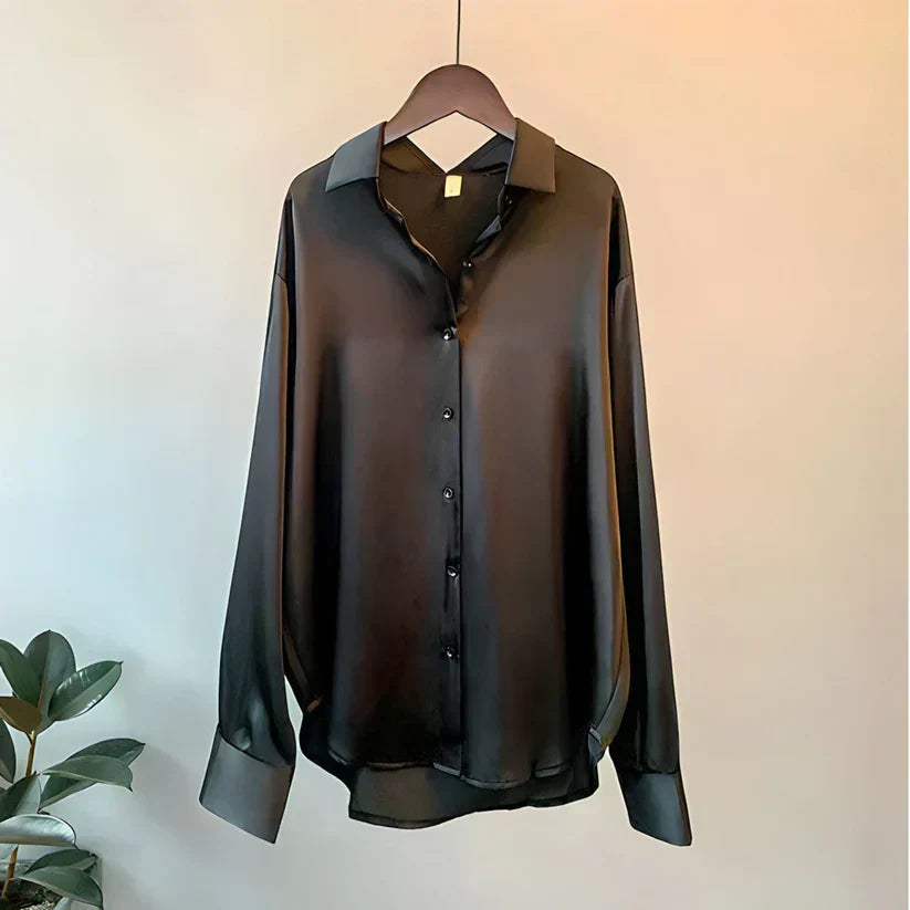 Chemisier Femme Satin Élégance Moderne
