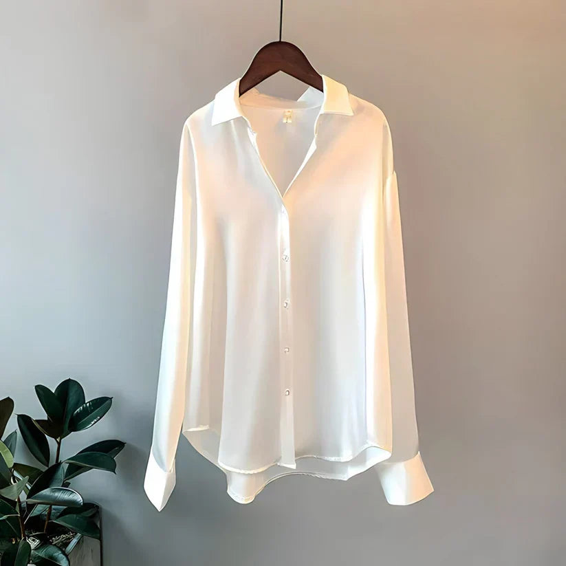 Chemisier Femme Satin Élégance Moderne