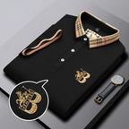 Polo Homme Luxe Broderie Élégante