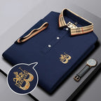 Polo Homme Luxe Broderie Élégante