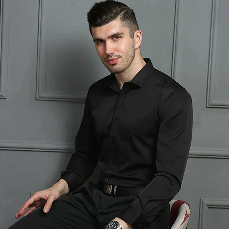 Chemise Homme Extensible Coupe Moderne