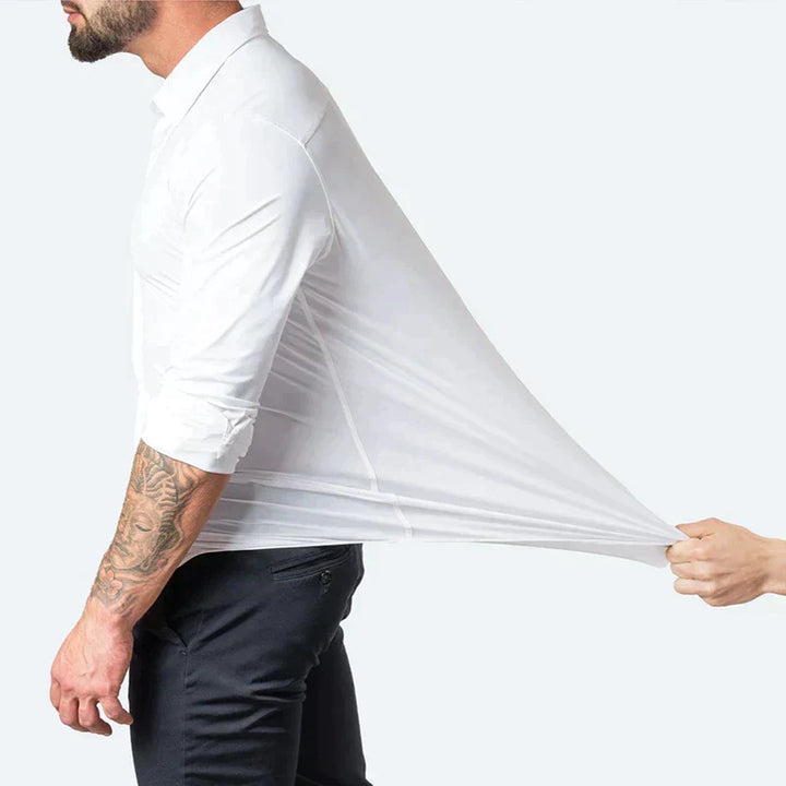 Chemise Homme Extensible Coupe Moderne