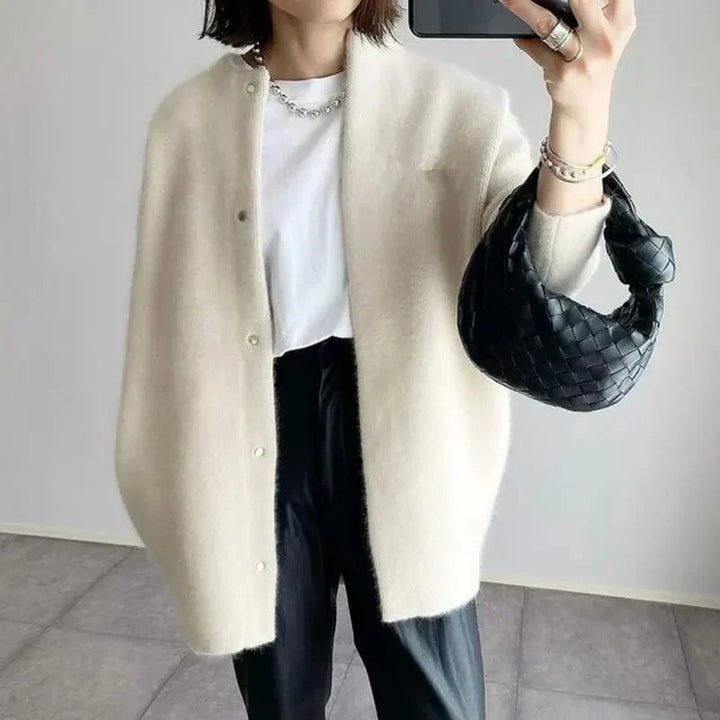 Cardigan Long Boutonné Femme