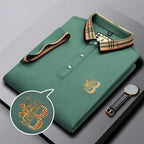 Polo Homme Luxe Broderie Élégante