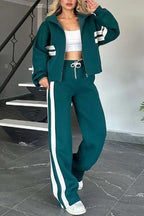 Ensemble Survêtement Zippé Femme