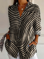 Blouse Femme Imprimée Style Bohème