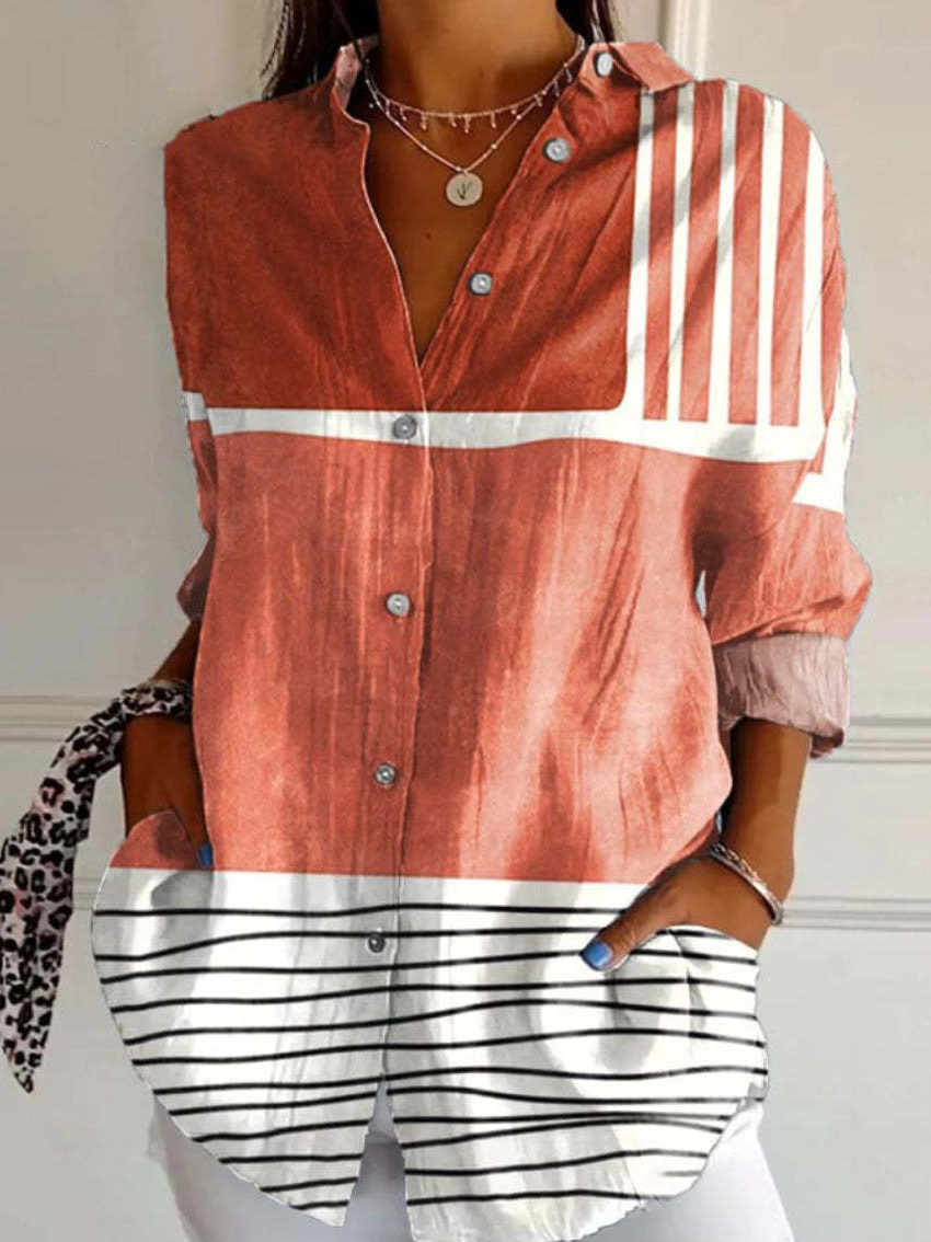 Blouse Femme Imprimée Style Bohème