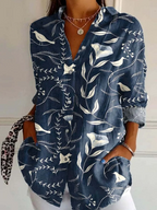 Blouse Femme Imprimée Style Bohème