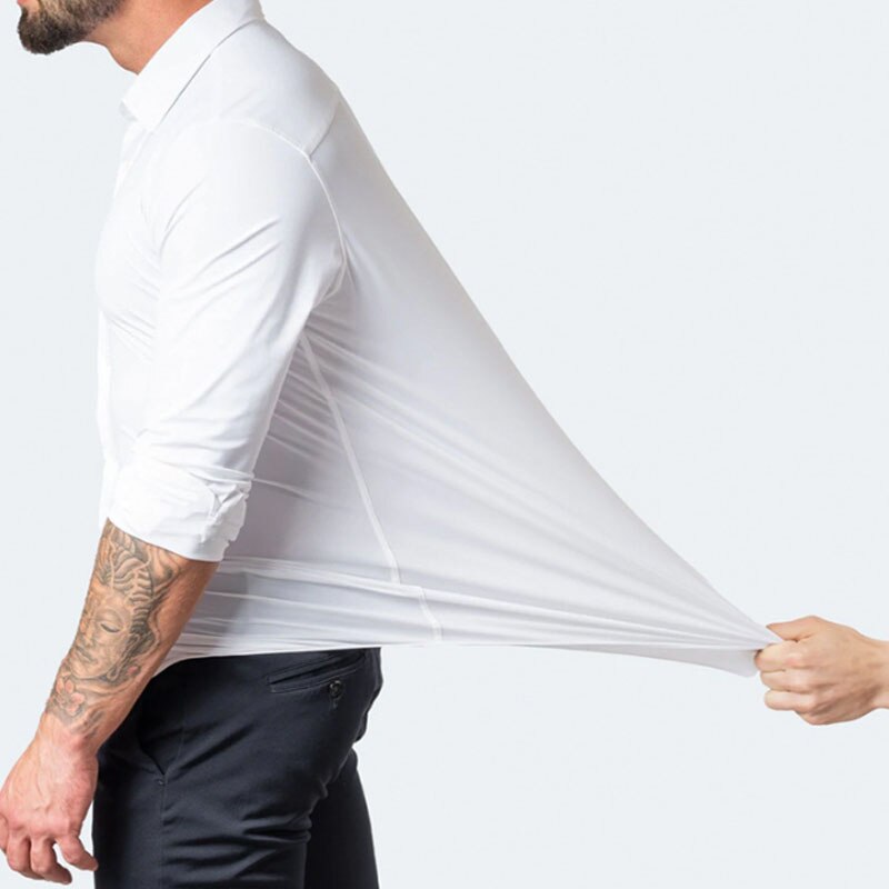 Chemise Homme Stretch Élégance Ajustée