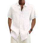 Chemise en Lin Manches Courtes Confort Léger et Style Estival