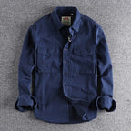 Surchemise Utilitaire en Coton Confort Durable et Style Vintage