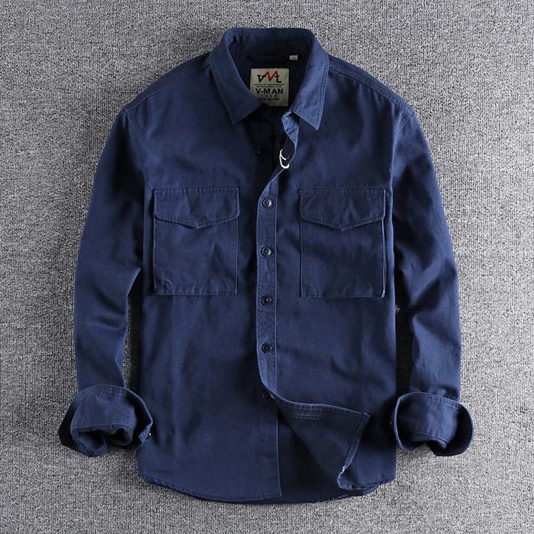 Surchemise Utilitaire en Coton Confort Durable et Style Vintage