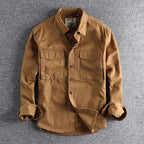 Surchemise Utilitaire en Coton Confort Durable et Style Vintage