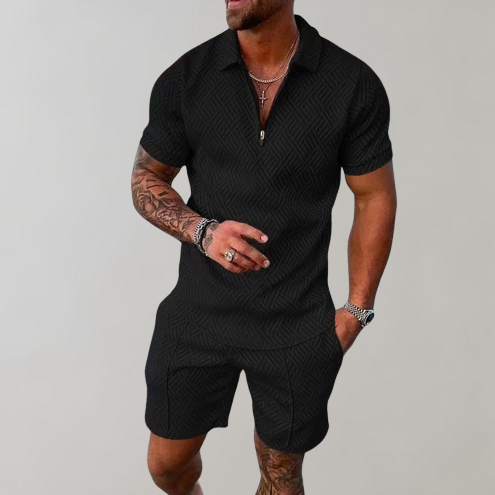 Ensemble Été Polo et Short Confort Léger et Style Moderne