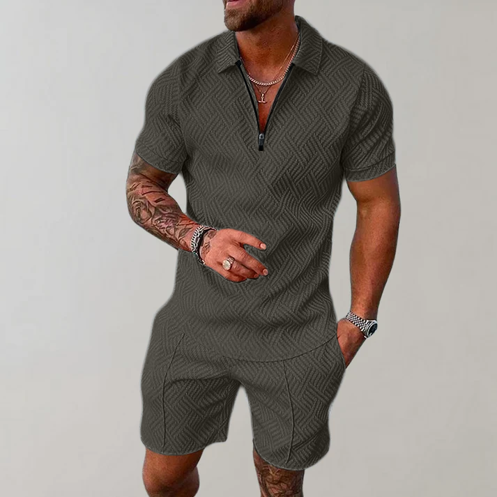 Ensemble Été Polo et Short Confort Léger et Style Moderne