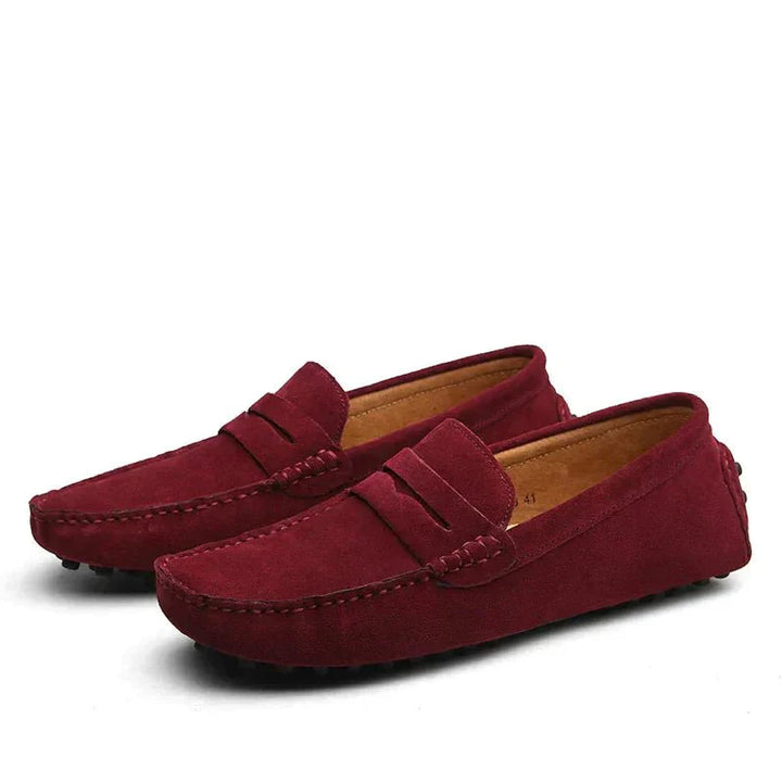 Mocassins en Daim Souple Confort Léger et Style Élégant