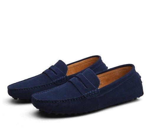 Mocassins en Daim Souple Confort Léger et Style Élégant
