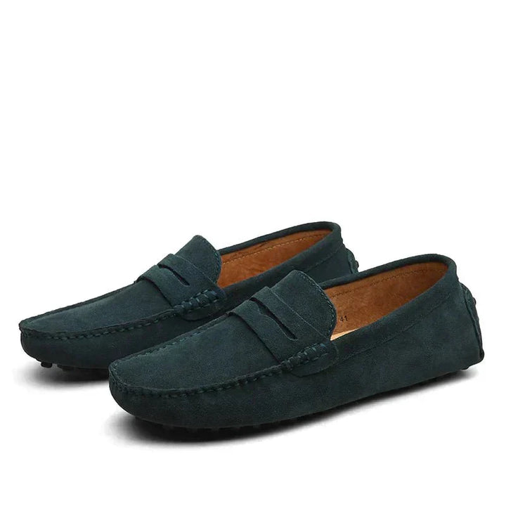 Mocassins en Daim Souple Confort Léger et Style Élégant