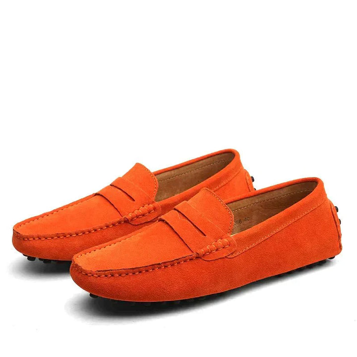 Mocassins en Daim Souple Confort Léger et Style Élégant