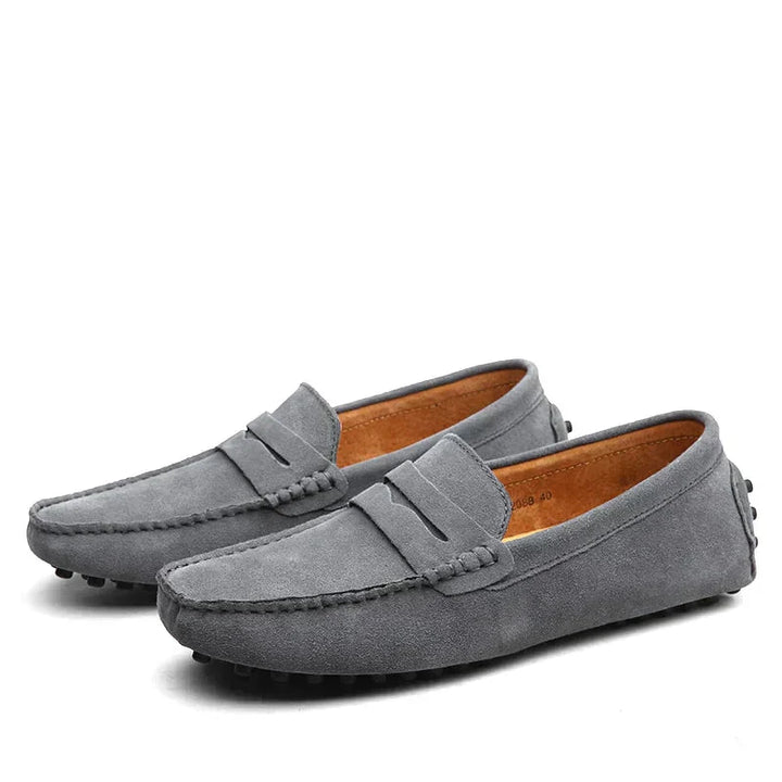 Mocassins en Daim Souple Confort Léger et Style Élégant