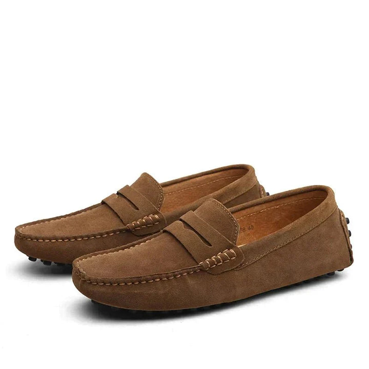 Mocassins en Daim Souple Confort Léger et Style Élégant
