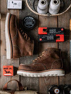 Bottes en Cuir Artisanales Robustes Confort et Style Vintage