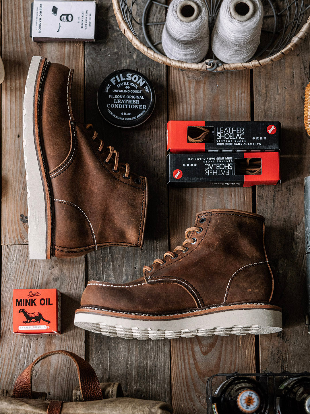 Bottes en Cuir Artisanales Robustes Confort et Style Vintage
