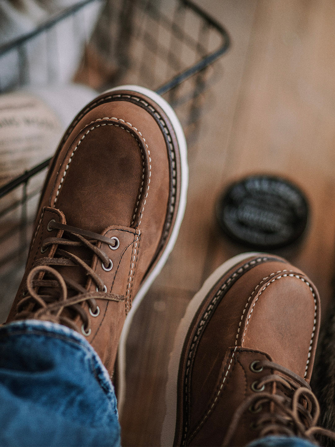 Bottes en Cuir Artisanales Robustes Confort et Style Vintage