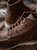 Bottes en Cuir Artisanales Robustes Confort et Style Vintage