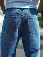 Pantalon patchwork pour homme
