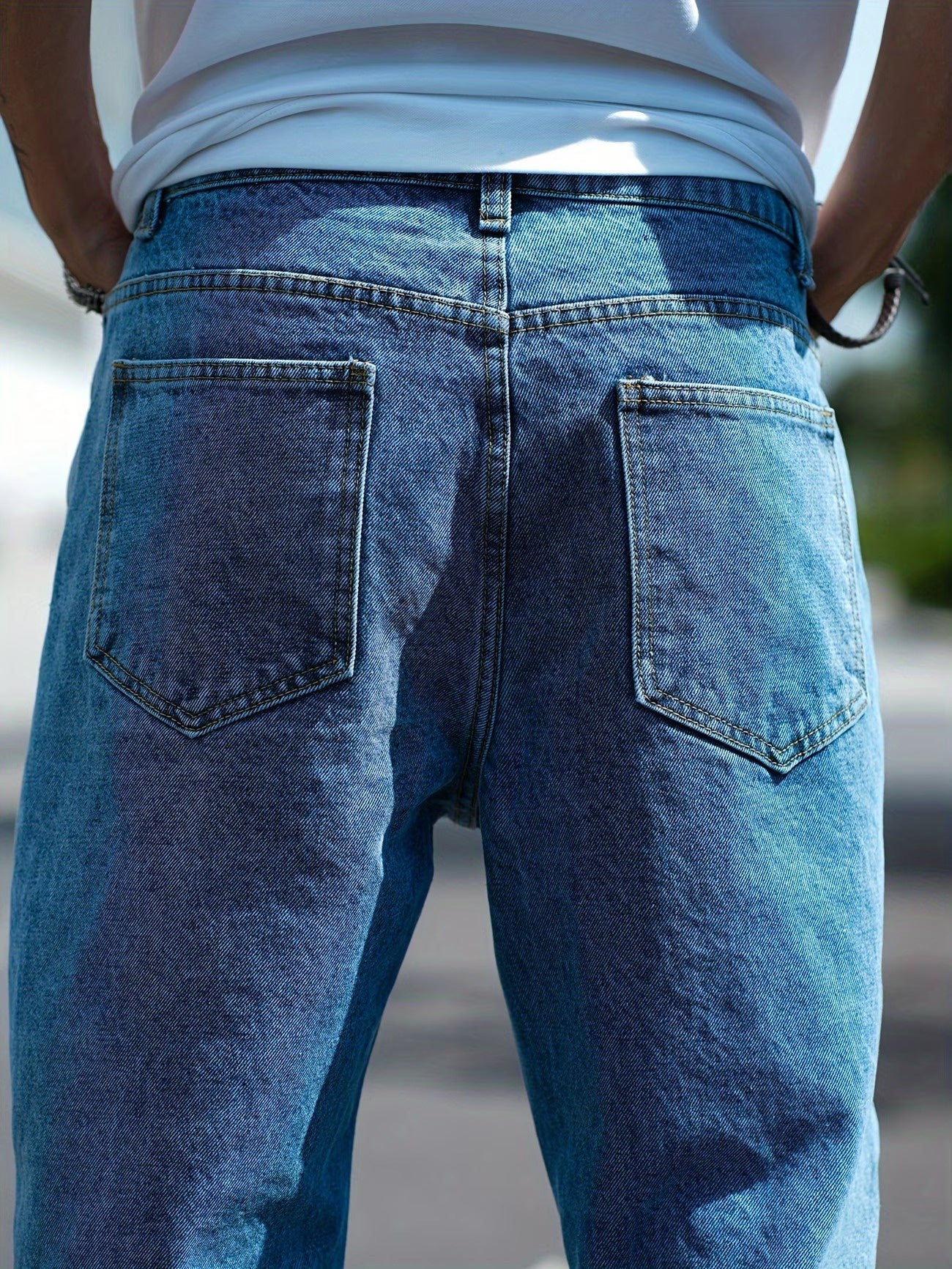 Pantalon patchwork pour homme