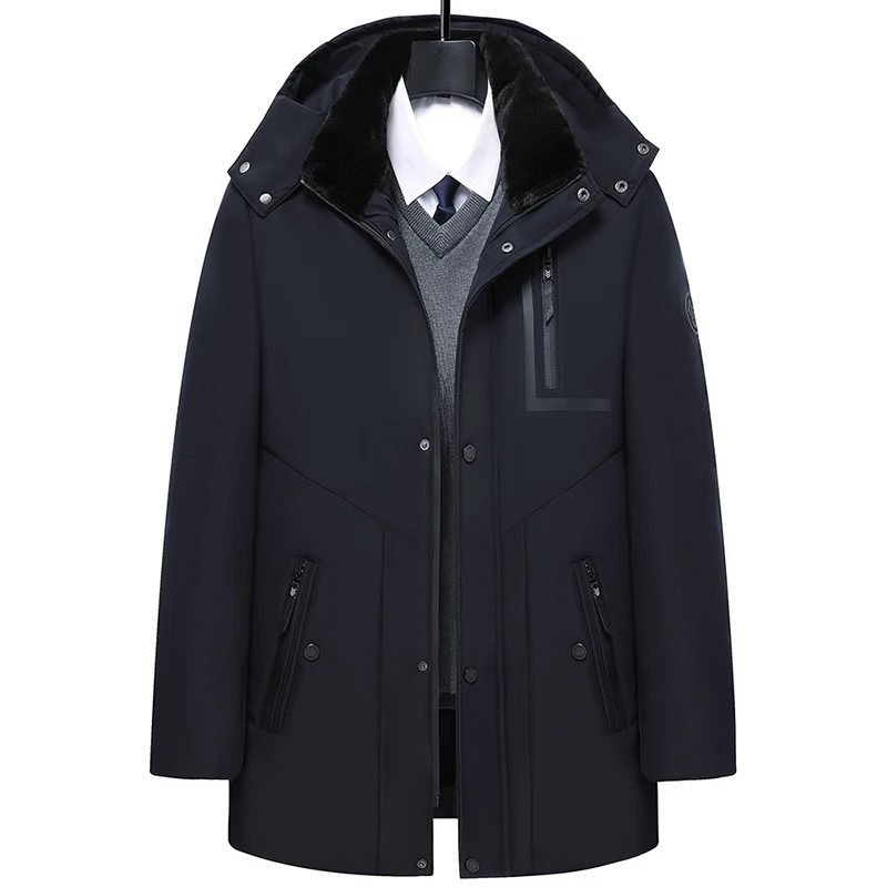 Manteau Homme Doublure Chaude Premium