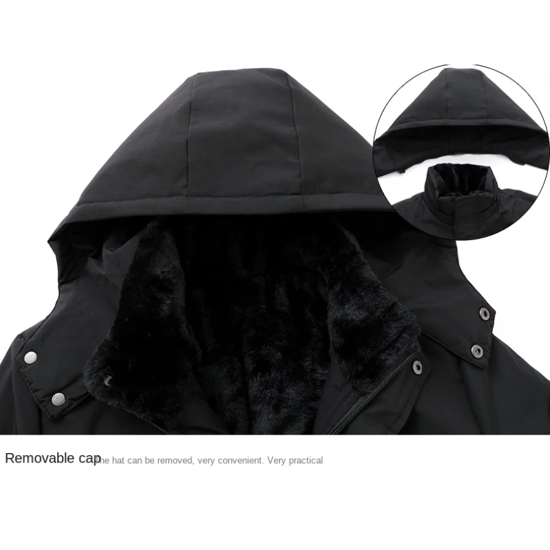 Manteau Homme Doublure Chaude Premium