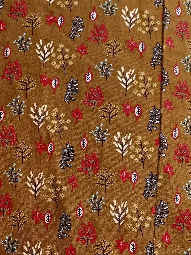 Robe Midi Imprimée à Manches Courtes Femme
